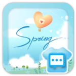 spring garden skin for next sm android application logo